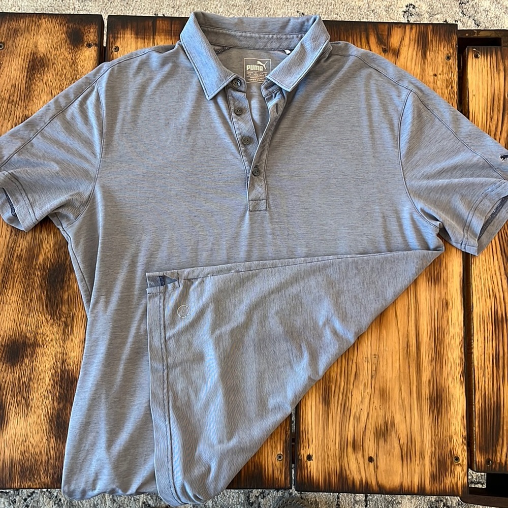Men’s Puma Golf Polo. Size L.